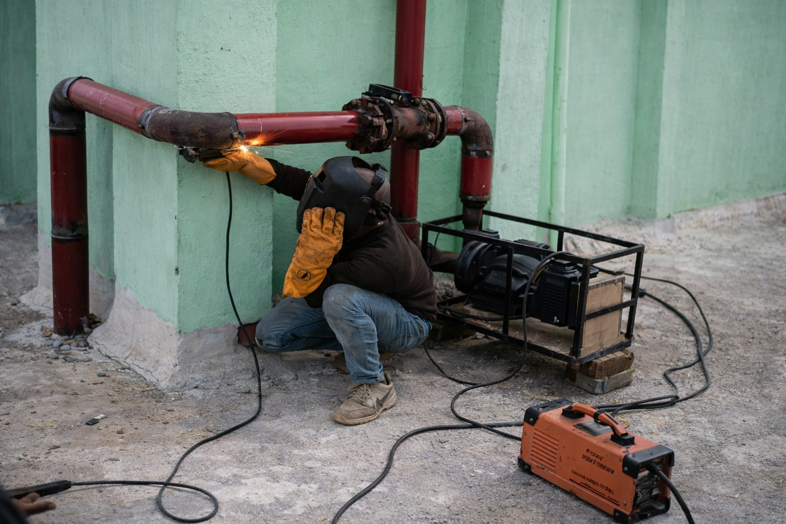 Terrace Pump Installation